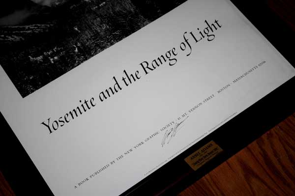 YOSEMITE VALLEYquot; is a Great Original Signed POSTER by ANSEL ADAMS ansel adams yosemite valley. YOSEMITE VALLEYquot; is a Great Original Signed POSTER by ANSEL ADAMS